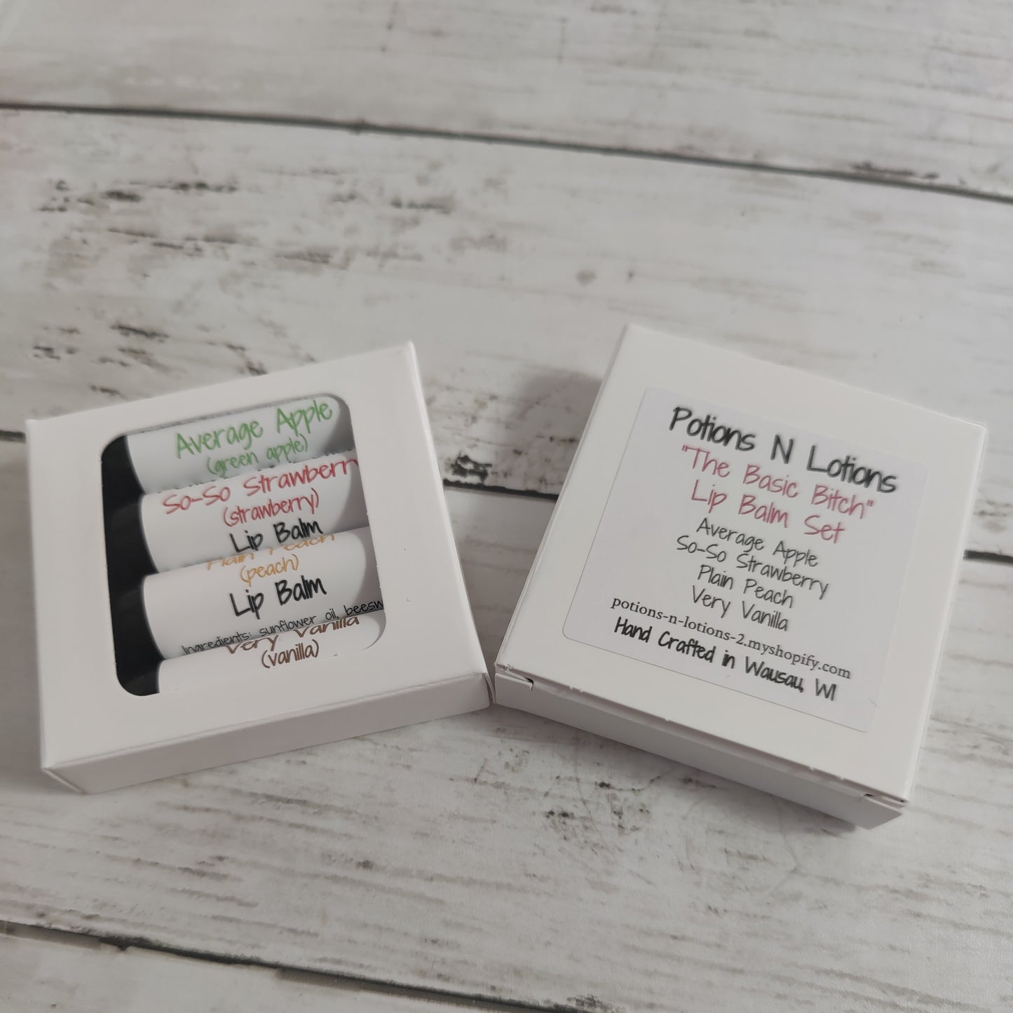 The Basic Bitch Lip Balm Set
