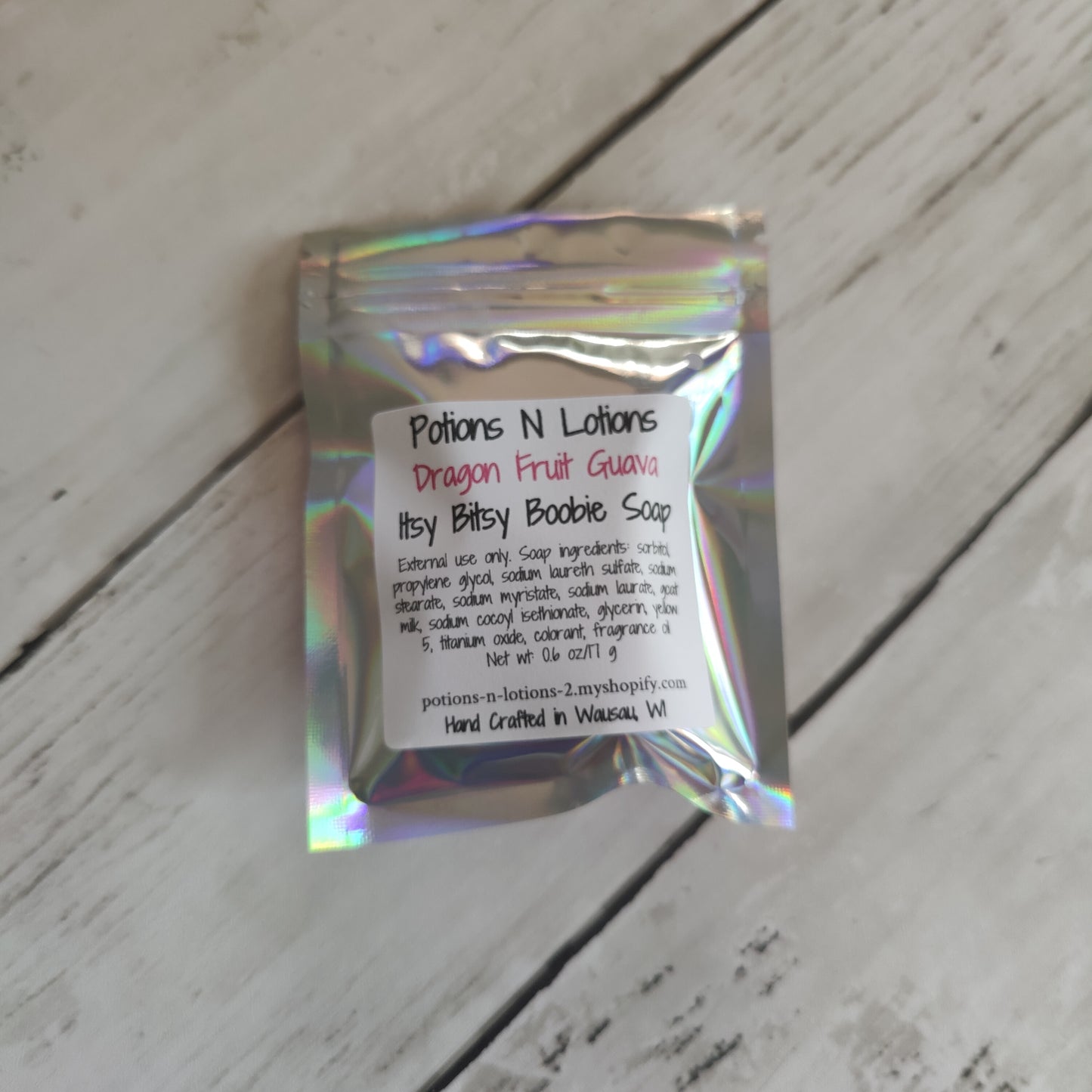 Dragon Fruit Guava Itsy Bitsy Boobie Soap