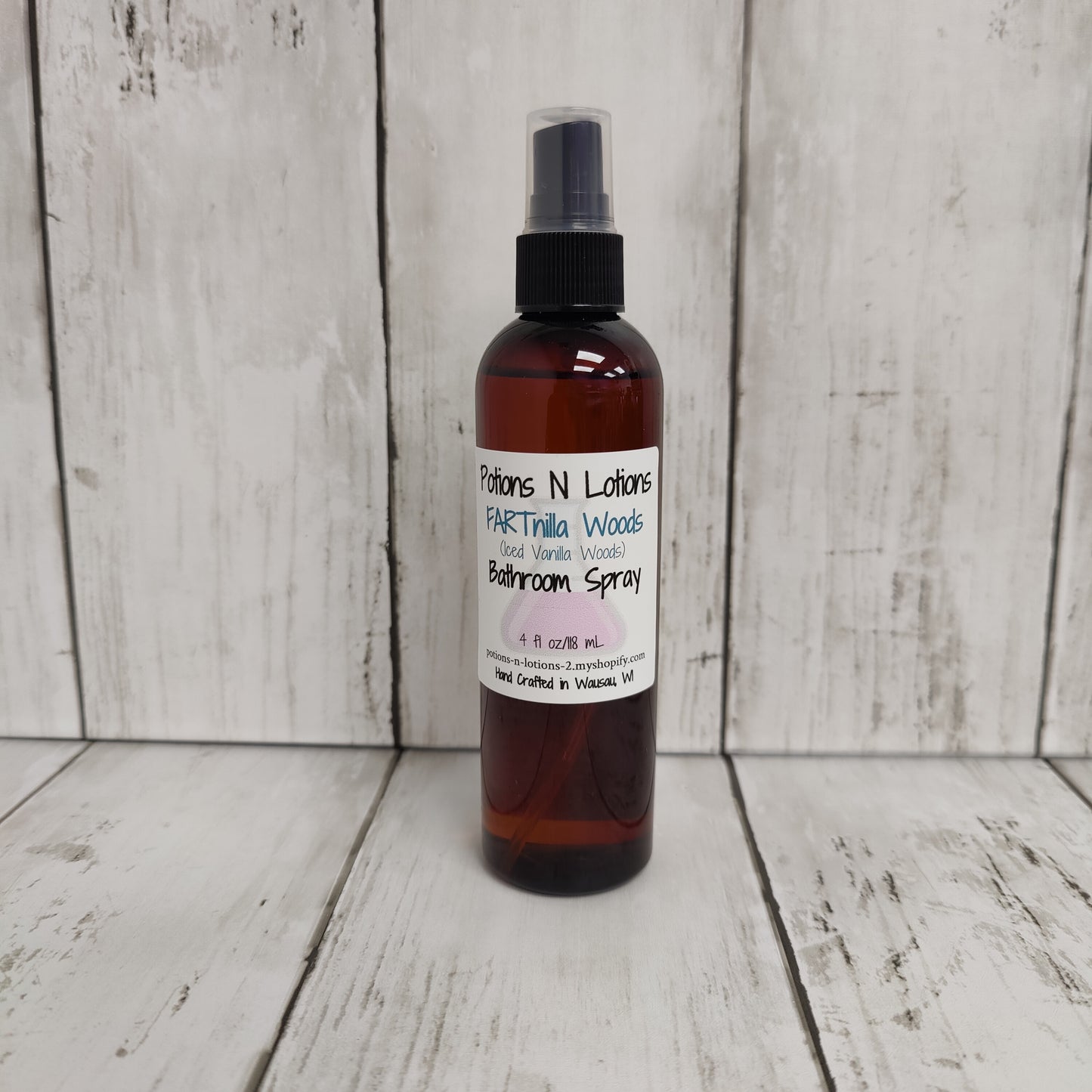 FARTnilla Woods Bathroom Spray