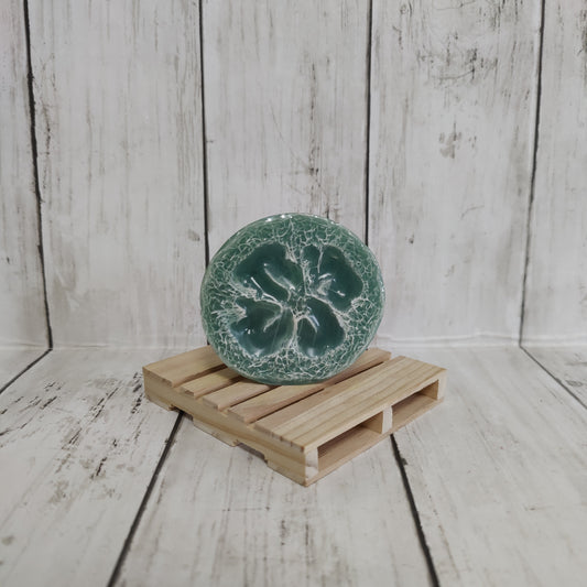 Cucumber Melon Loofah Soap