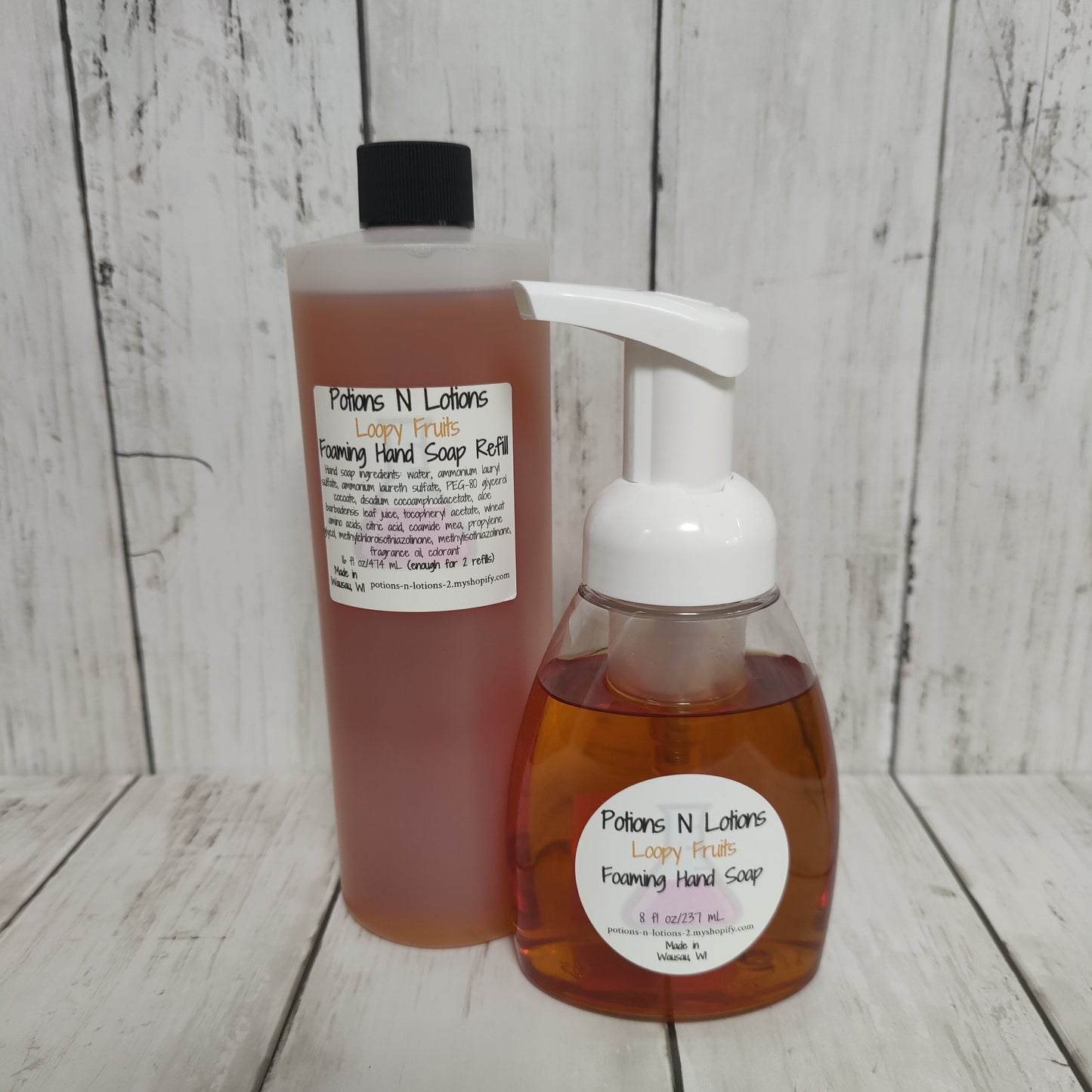 Loopy Fruits Foaming Hand Soap