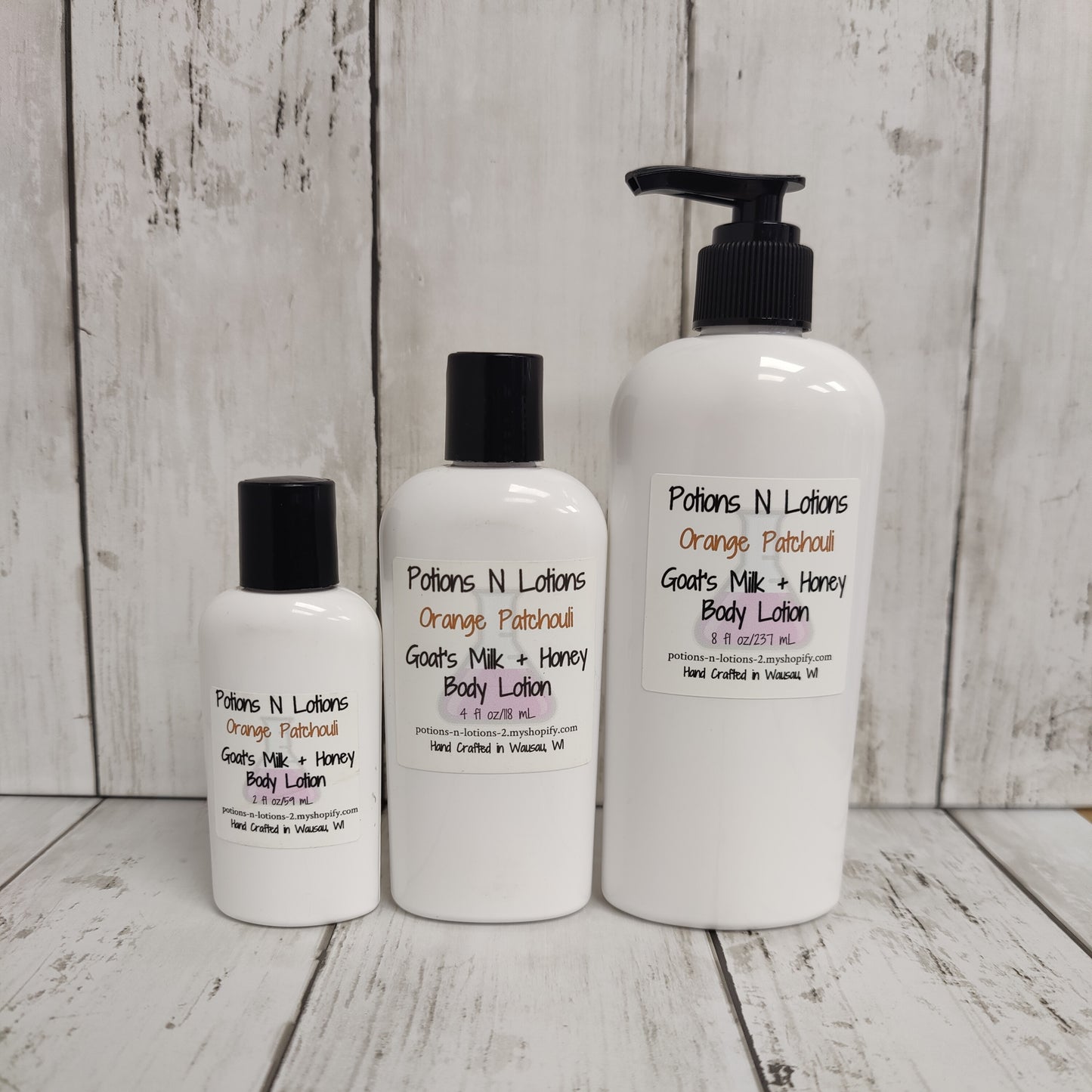 Orange Patchouli Body Lotion