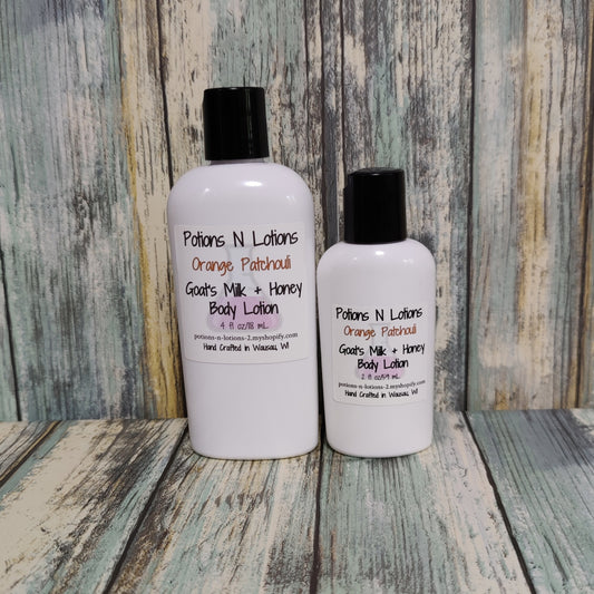 Orange Patchouli Body Lotion