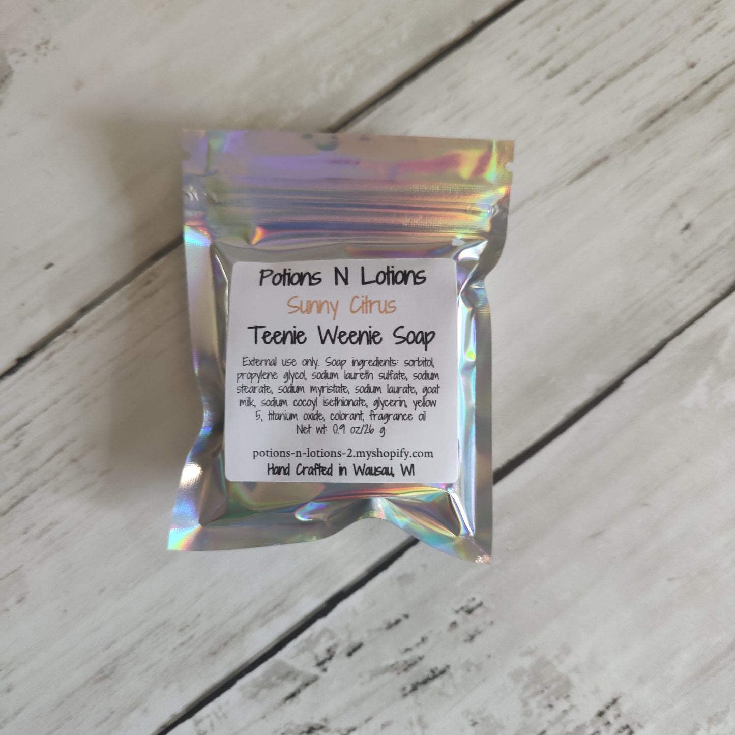 Sunny Citrus Teenie Weenie Soap