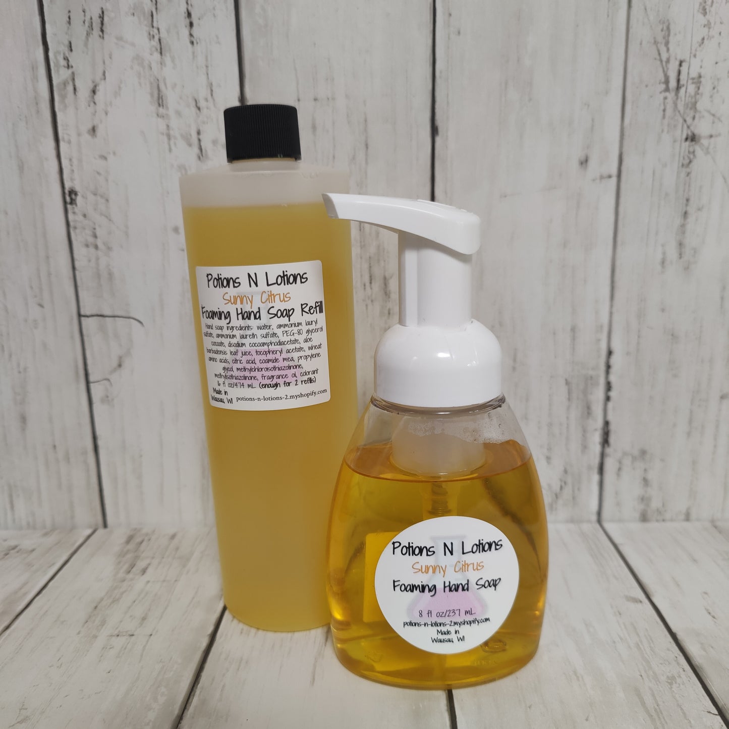 Sunny Citrus Foaming Hand Soap