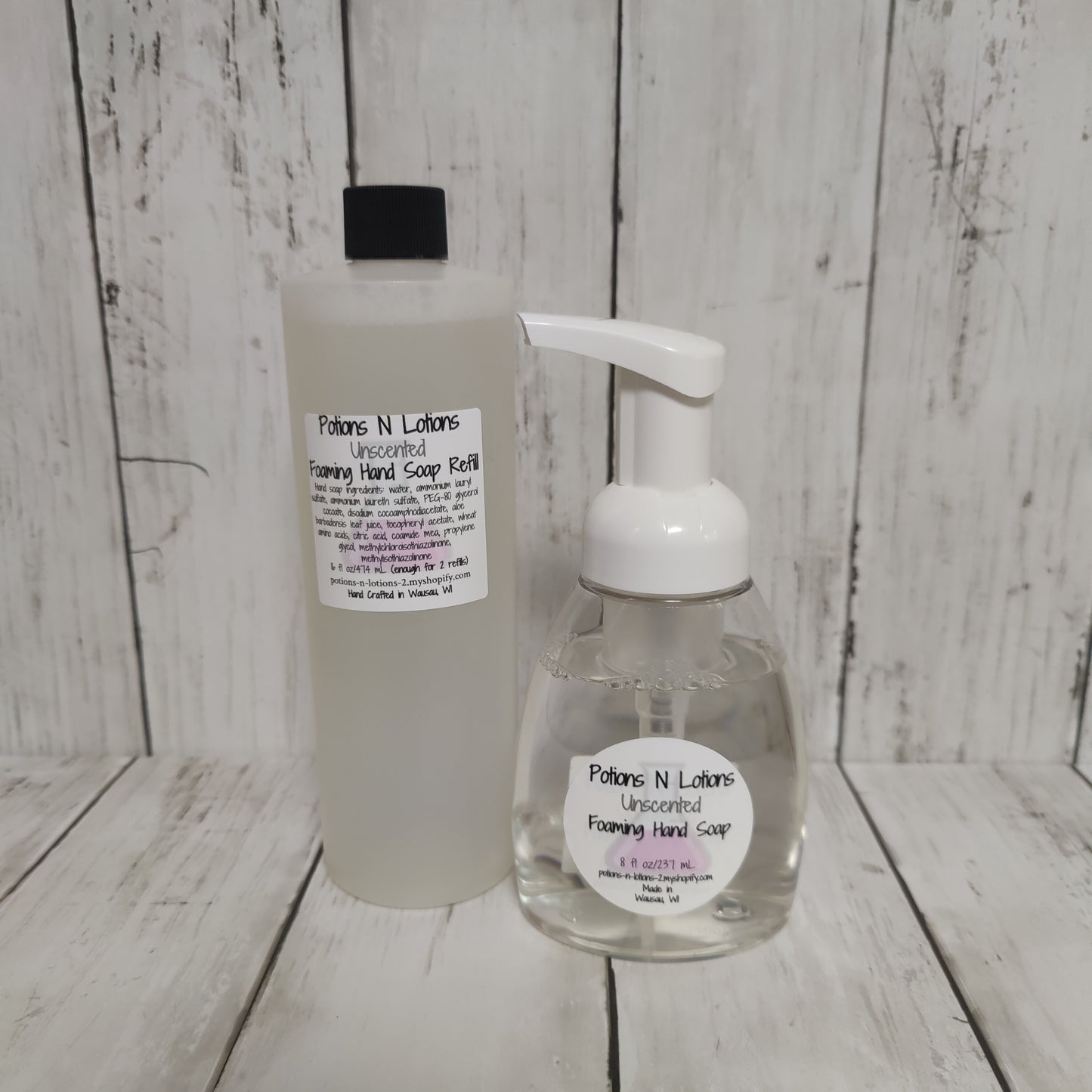 Unscented Foaming Hand Soap