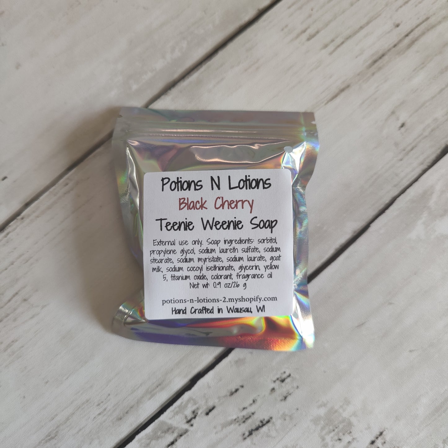 Black Cherry Teenie Weenie Soap