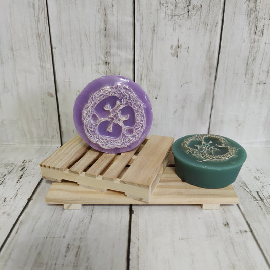 Black Raspberry Vanilla Loofah Soap