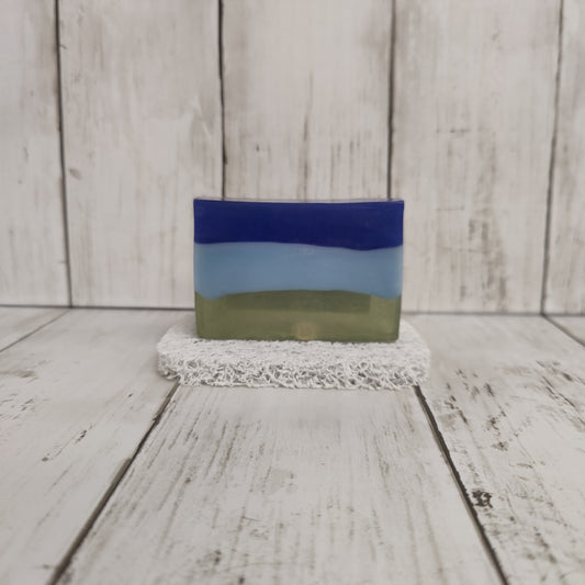Blue Raspberry Slushie Soap Bar
