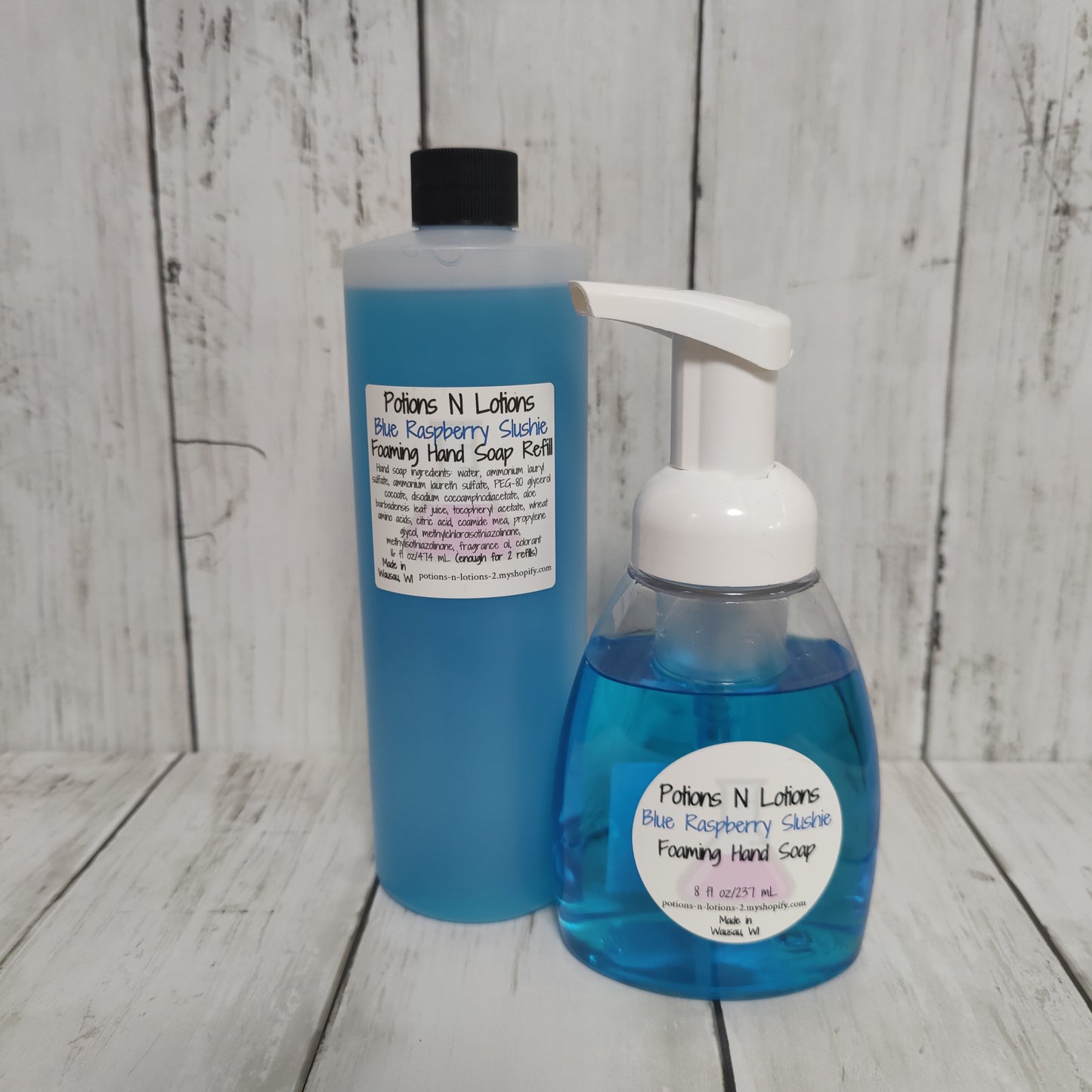 Blue Raspberry Slushie Foaming Hand Soap