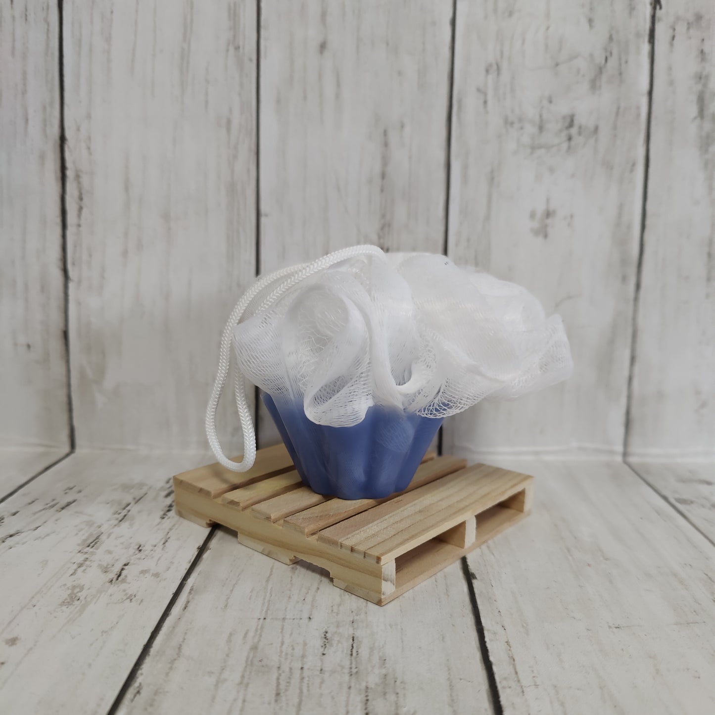 Blue Raspberry Slushie Scrubby Soap