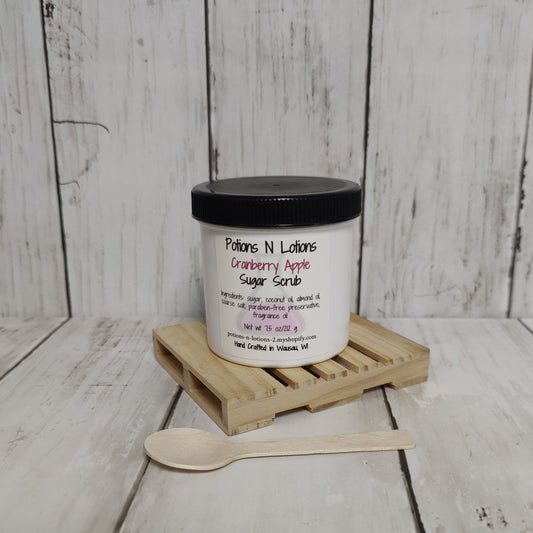 Cranberry Apple Sugar Scrub
