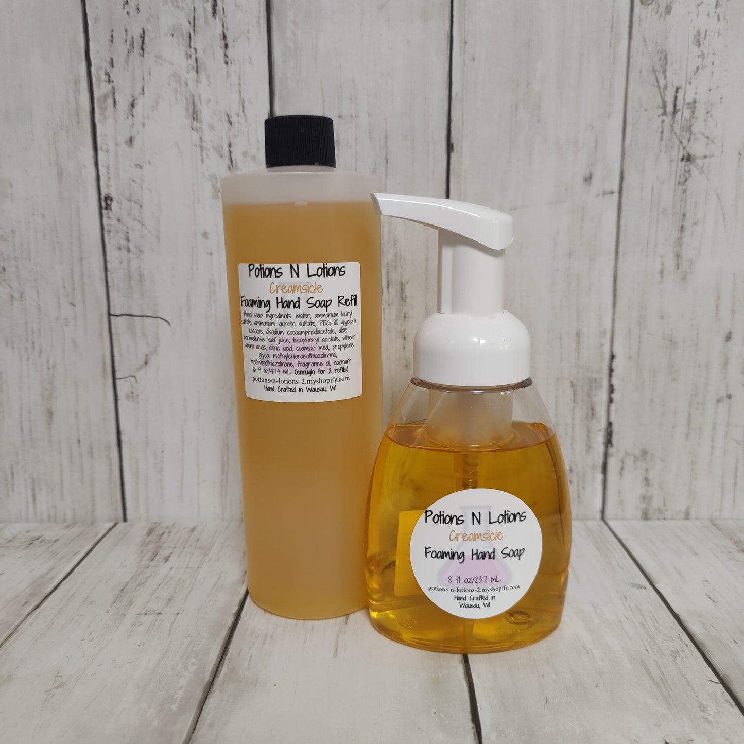 Creamsicle Foaming Hand Soap