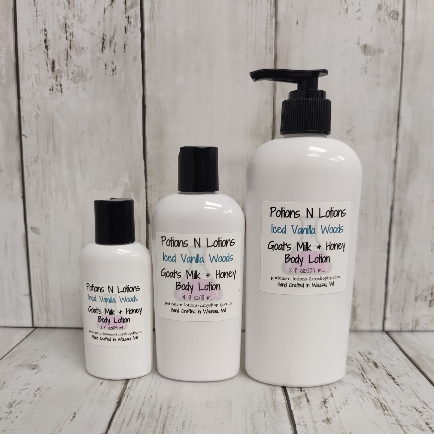 Iced Vanilla Woods Body Lotion