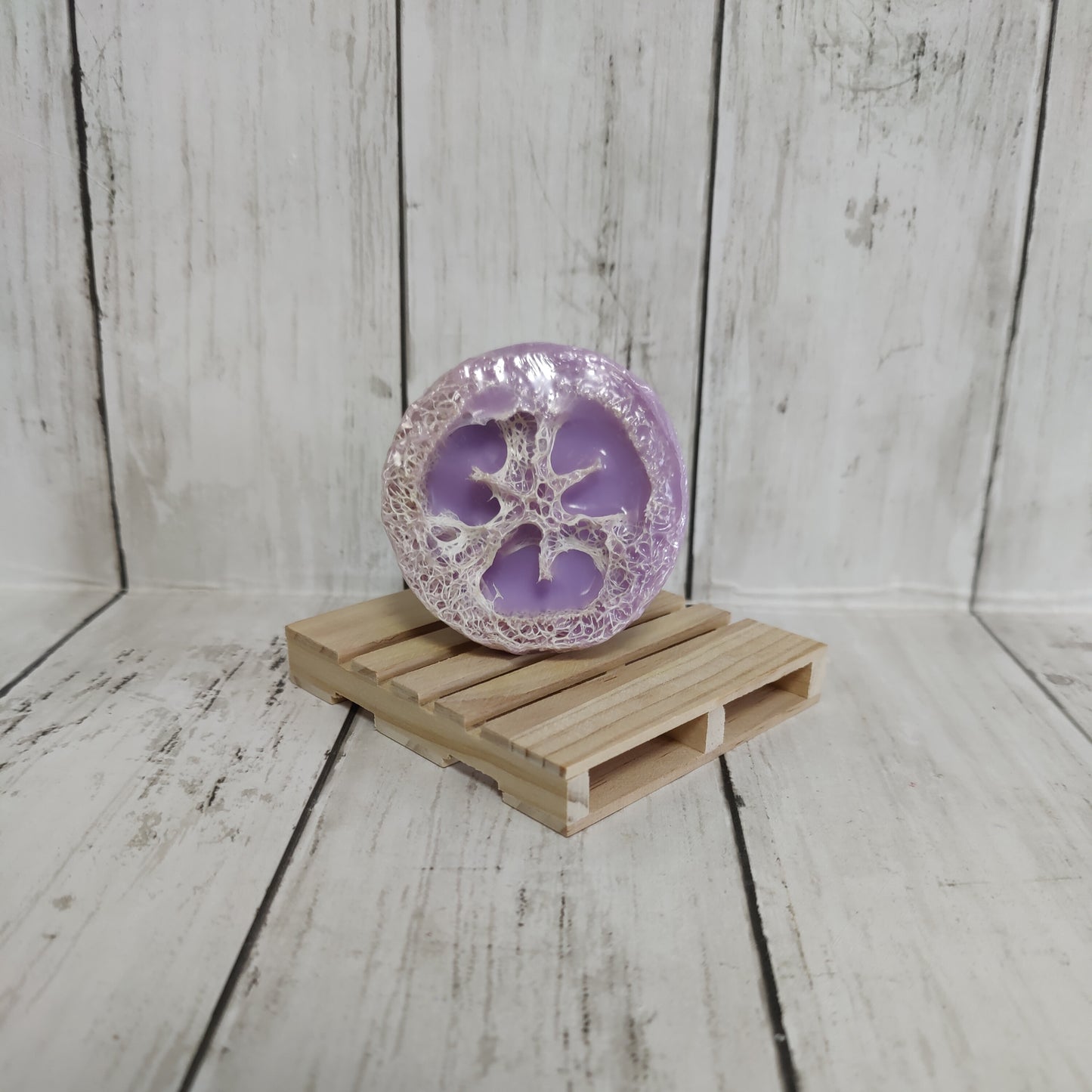Black Raspberry Vanilla Loofah Soap