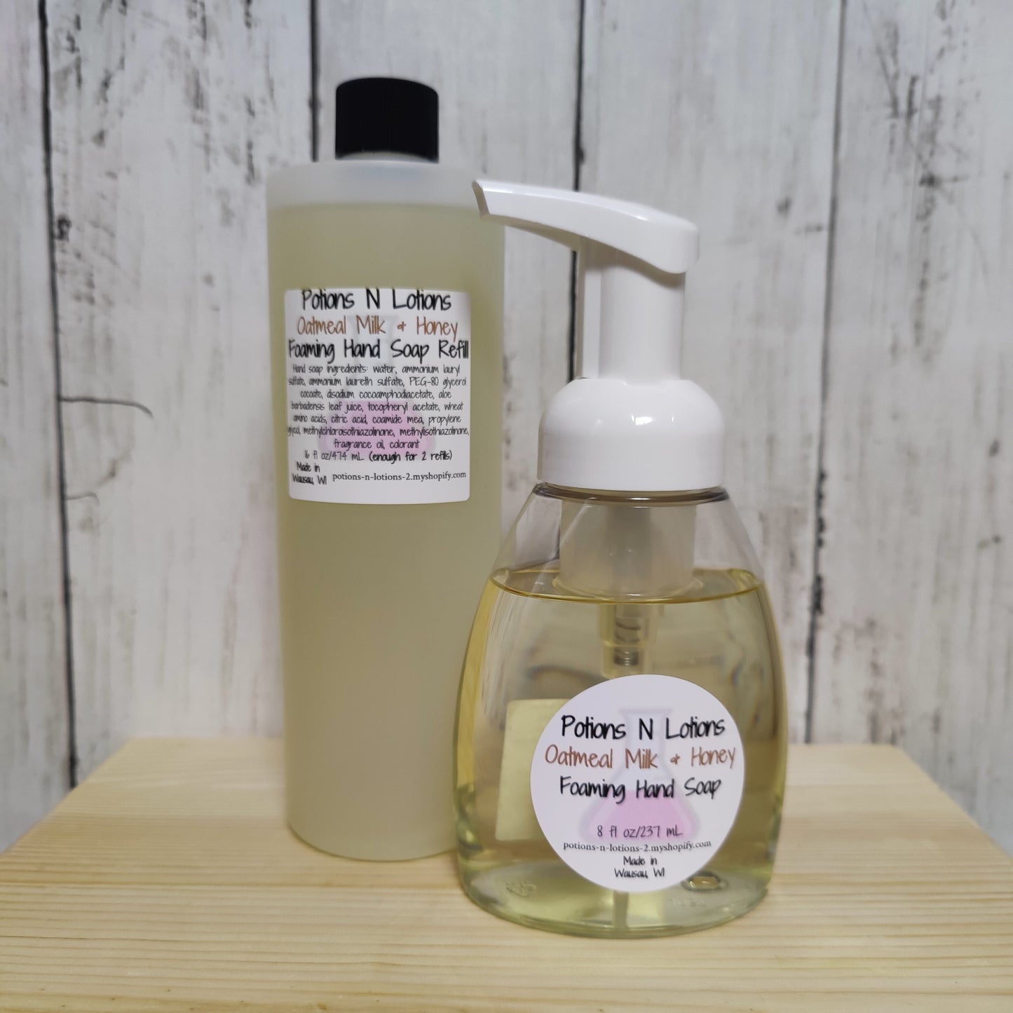 Oatmeal Milk & Honey Foaming Hand Soap