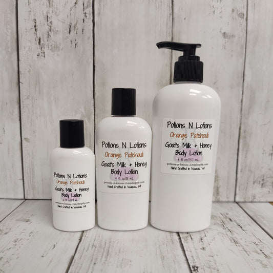 Orange Patchouli Body Lotion