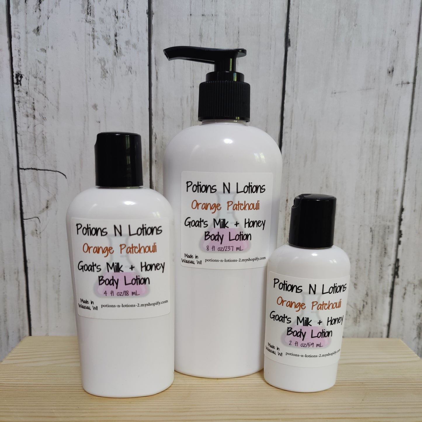 Orange Patchouli Body Lotion