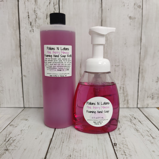 Pink Berry Mimosa Foaming Hand Soap