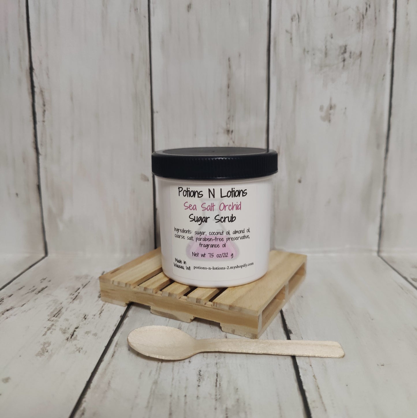 Sea Salt Orchid Sugar Scrub