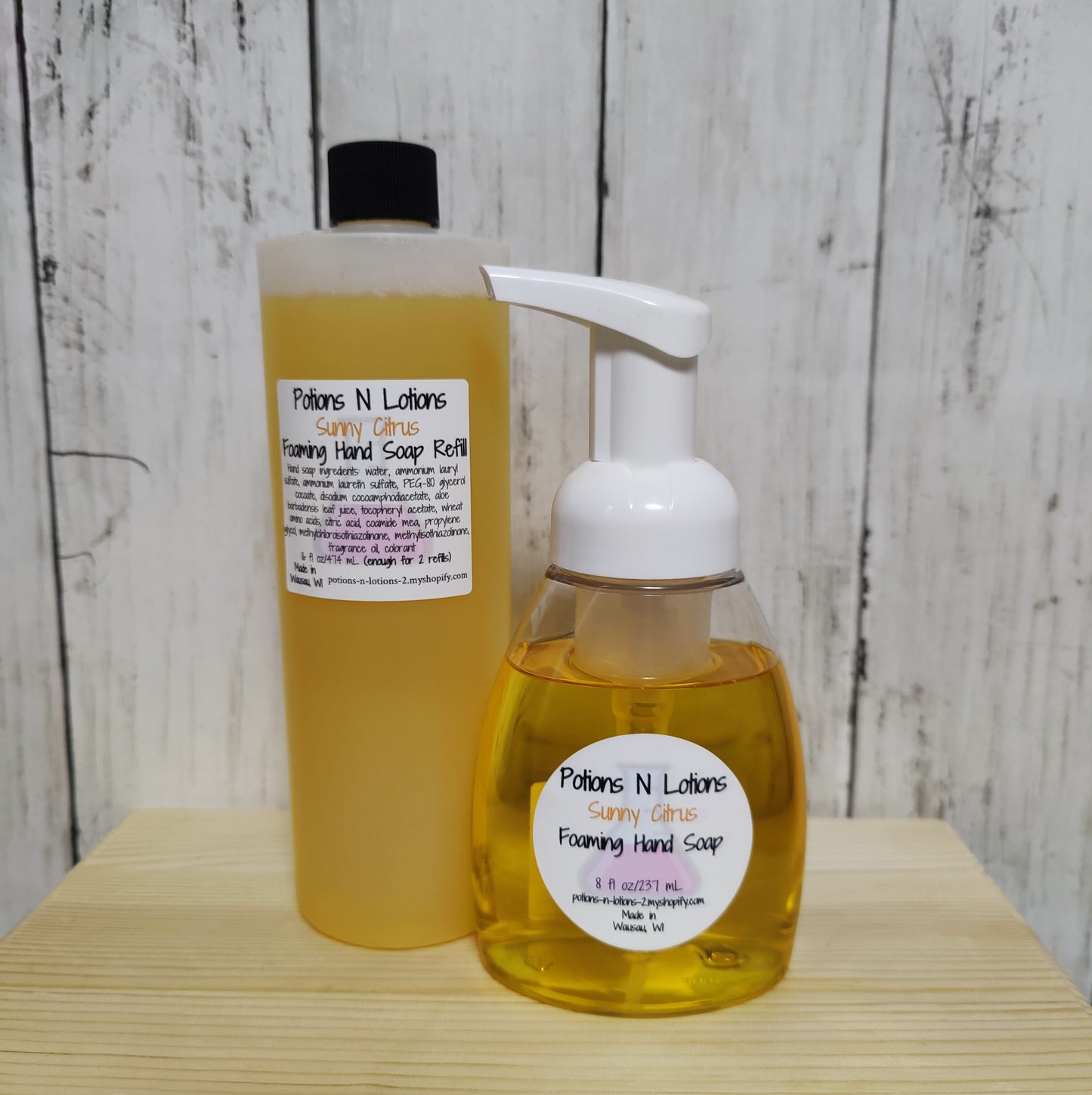 Sunny Citrus Foaming Hand Soap