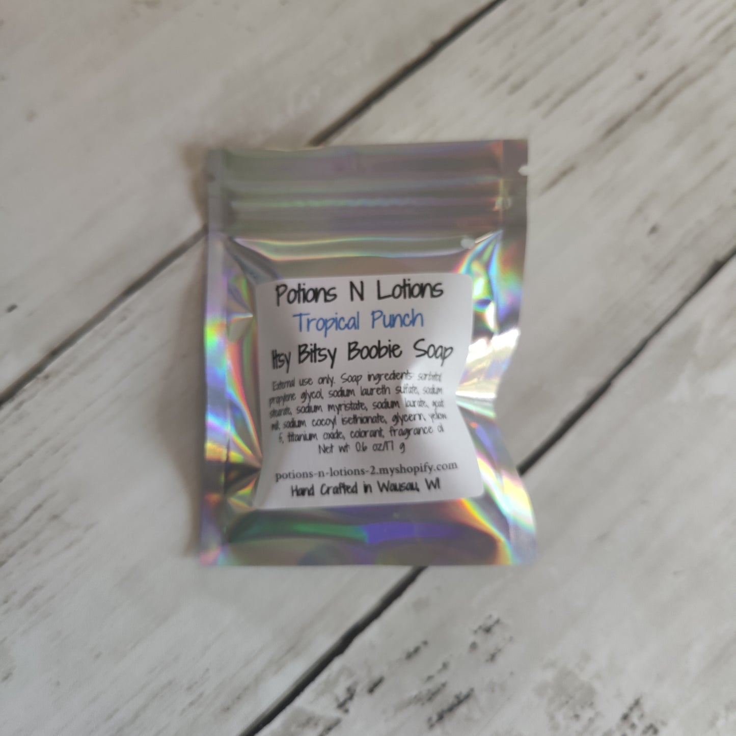 Tropical Punch Itsy Bitsy Boobie Soap