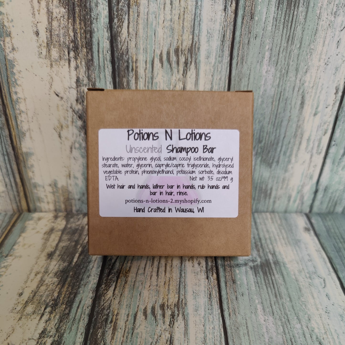 Unscented Shampoo Bar